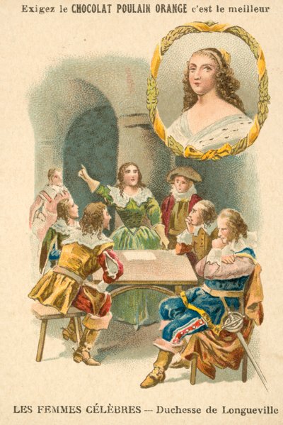 Anne Genevieve de Bourbon, Duquesa de Longueville, princesa francesa influyente en las guerras civiles de la Fronda (1648-1653) de French School